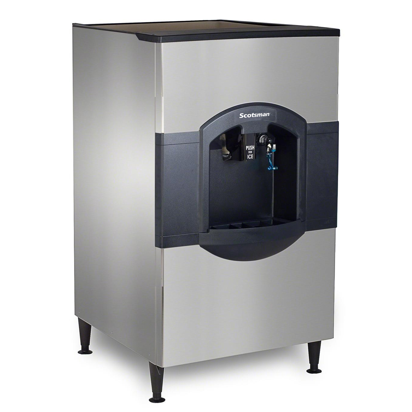 Scotsman UC2724SA-1 Air Cooled Undercounter Small Cube Ice Machine - 282 lb.